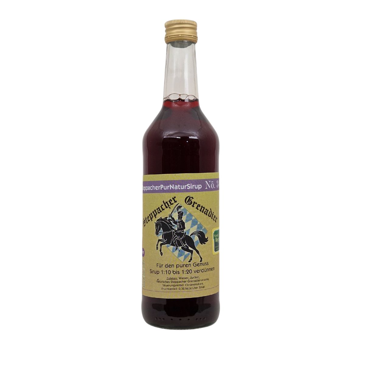 Steppacher Grenadier - PurNatur Frucht & Kräuter-Sirup 