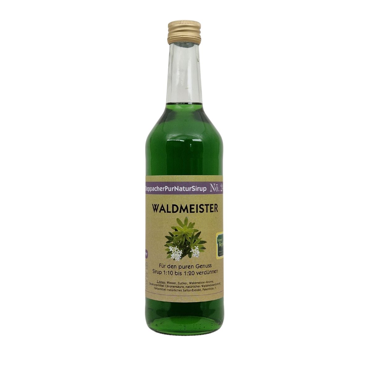 Waldmeister- PurNatur Kräuter-Sirup