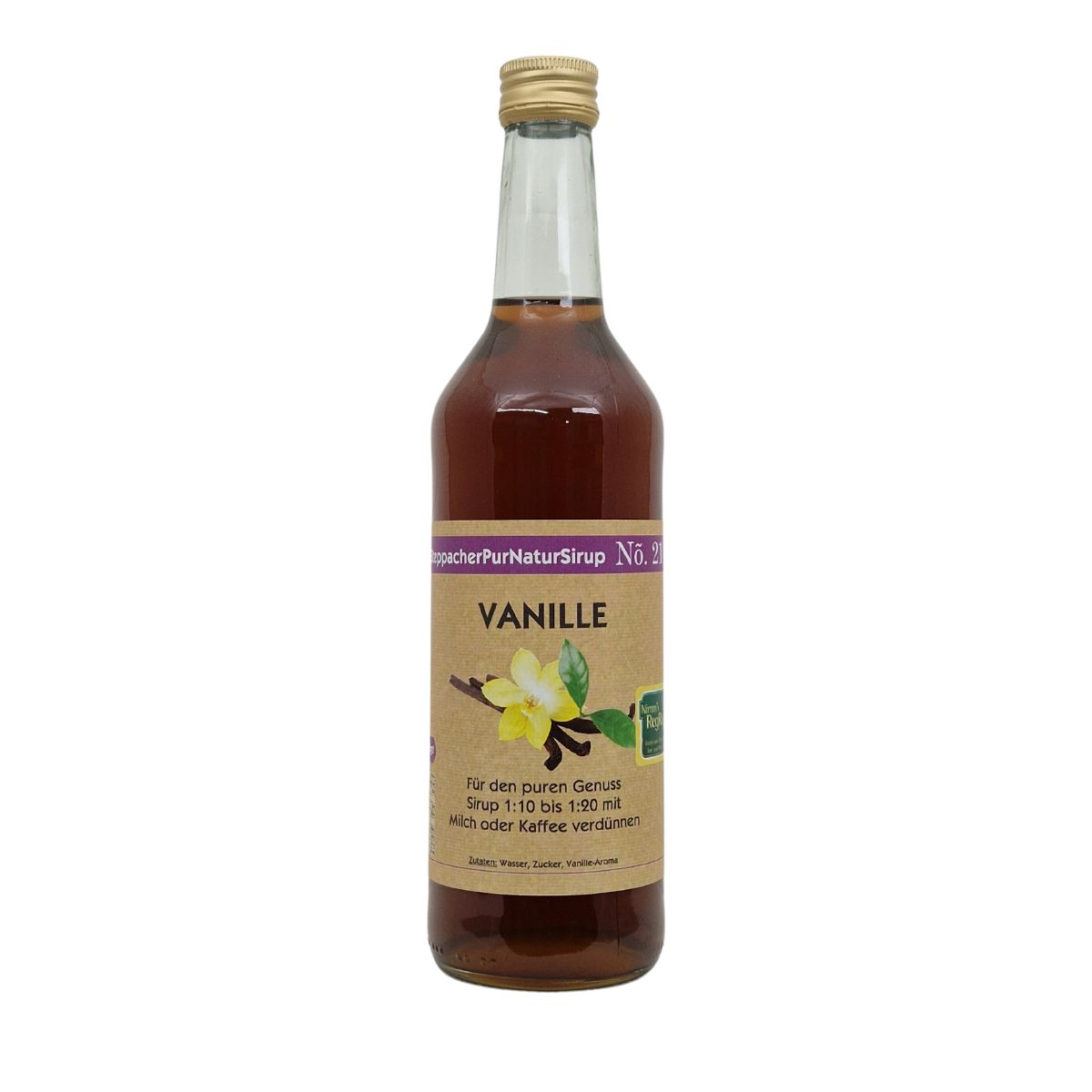 Réunion Vanille - PurNatur Kaffee/Sahne/Milch-Sirup 